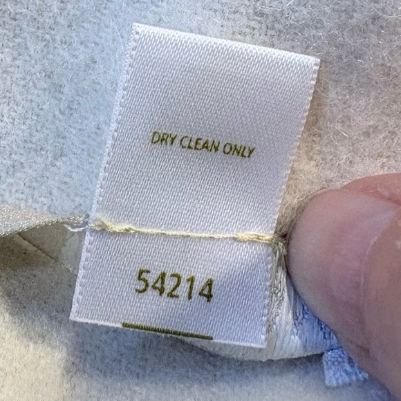 Nordstrom 100% Cashmere All-Around Fringe Scarf Wrap Cream Ivory💛 - Picture 9 of 9